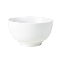 White Porcelain Chip / Soup Bowl